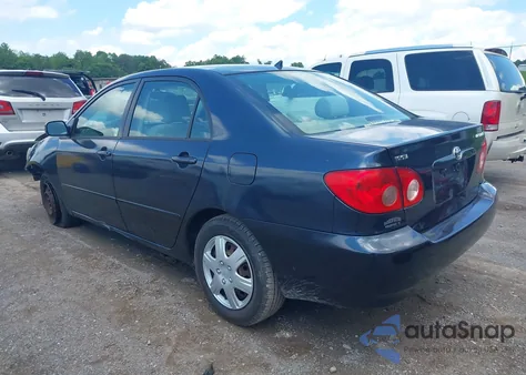 2007 Toyota Corolla Le from USA, damaged, VIN 2T1BR32E67C749653